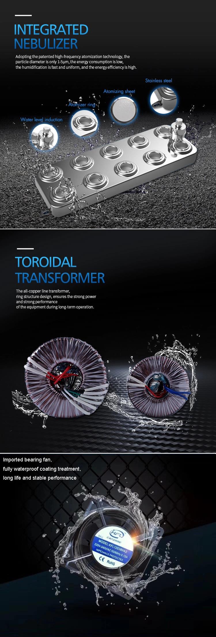 Efficient Ultrasonic Humidifier